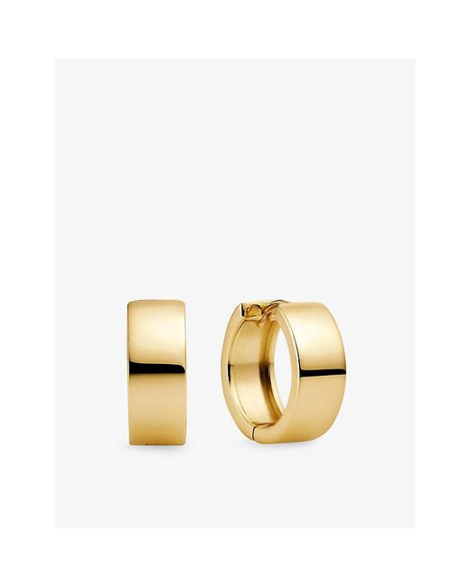 Sif Jakobs Metallic Como 18Ct-Plated Sterling Hoop Earrings
