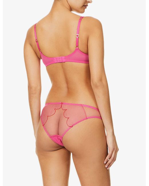 Agent Provocateur Strapless Bra Size 34C New With Tag Pink - Helia