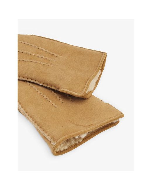 Dents Metallic Nancy Handsewn Sheepskin Leather Gloves