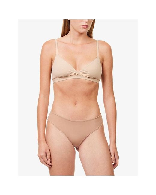Skims Multicolor Fits Everybody Pack Of Five Stretch-Jersey Thongs