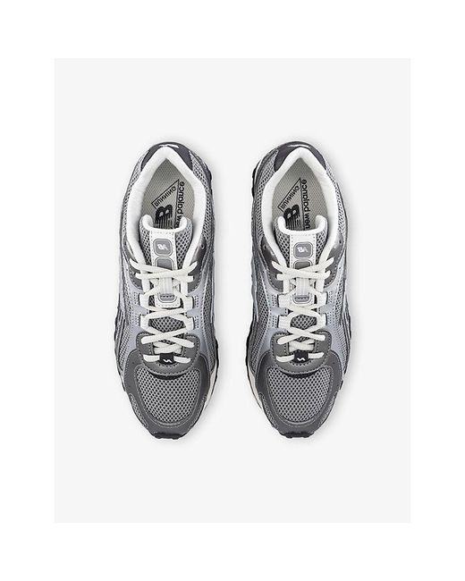 New Balance White 204L Suede And Mesh Trainers