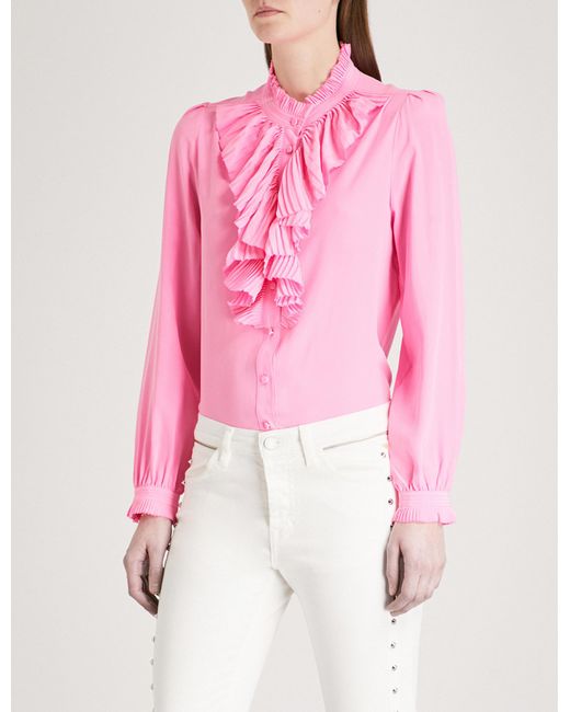 Zadig \u0026 Voltaire Tacco Ruffled Silk 