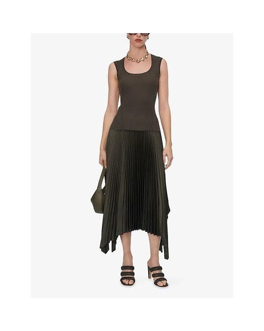 Joseph Green Alaou Ribbed Knitted Tank Top
