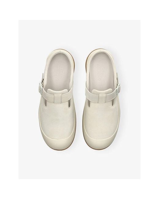 Axel Arigato White Squish Suede Mules for men
