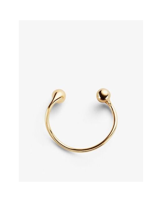 Bottega Veneta Multicolor Drop Plated Bracelet