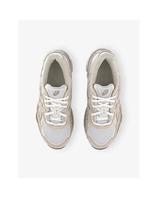 Asics White Gel-Nyc Mesh Trainers for men