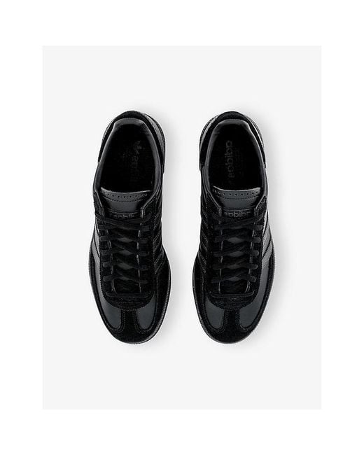 Adidas Black Handball Spezial Leather Trainers for men