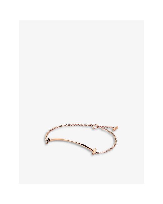 Tiffany & Co Natural Tiffany T Smile 18Ct Rose- Bracelet
