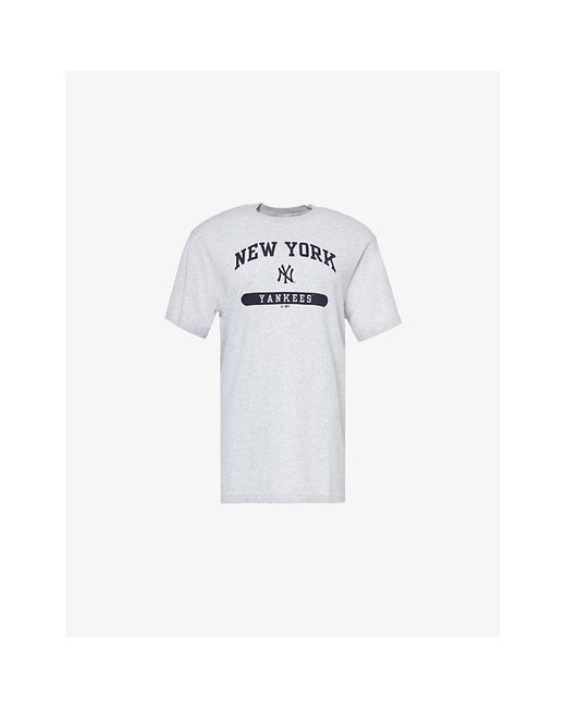 Sporty & Rich White For '47 X The New York Yankees Short-Sleeve Cotton-Jersey T-Shirt