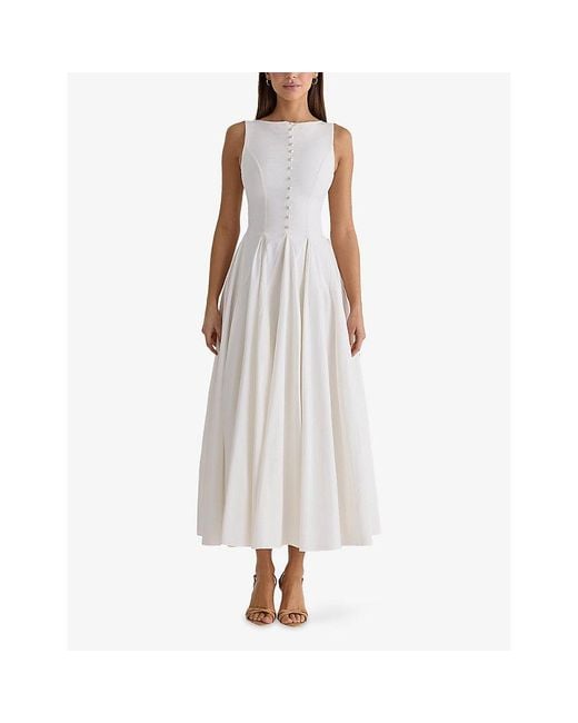 House Of Cb White Womens House Of Cb