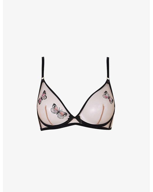 Agent Provocateur Agnese Plunge Underwired Bra