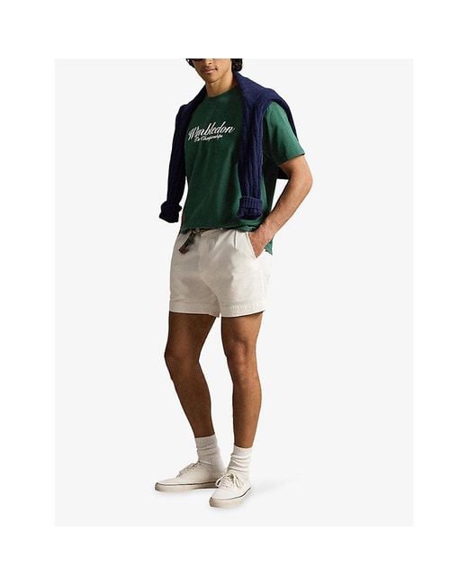 Polo Ralph Lauren Green X Wimbledon Cotton T-Shirt for men