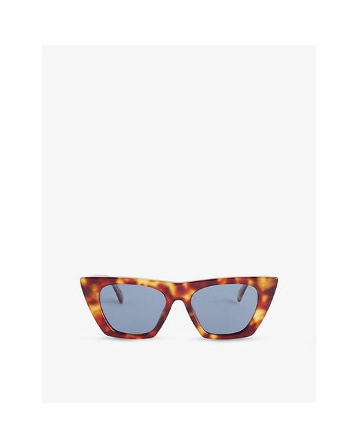 Anine Bing Blue Paris Tortoiseshell Sunglasses