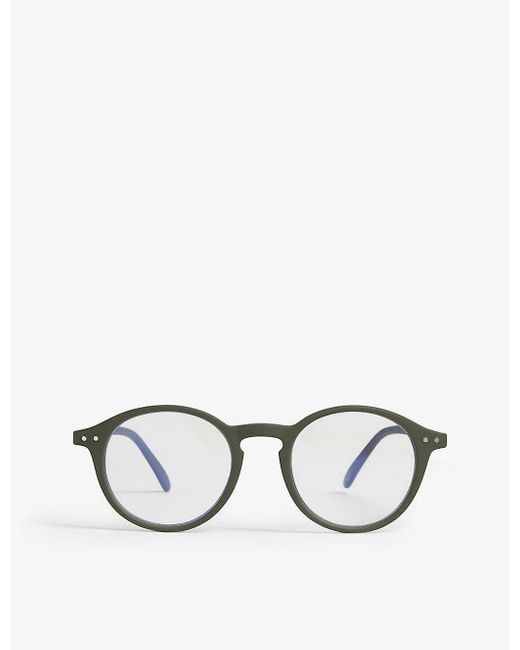 Izipizi #d Screen Round-frame Glasses in Metallic | Lyst