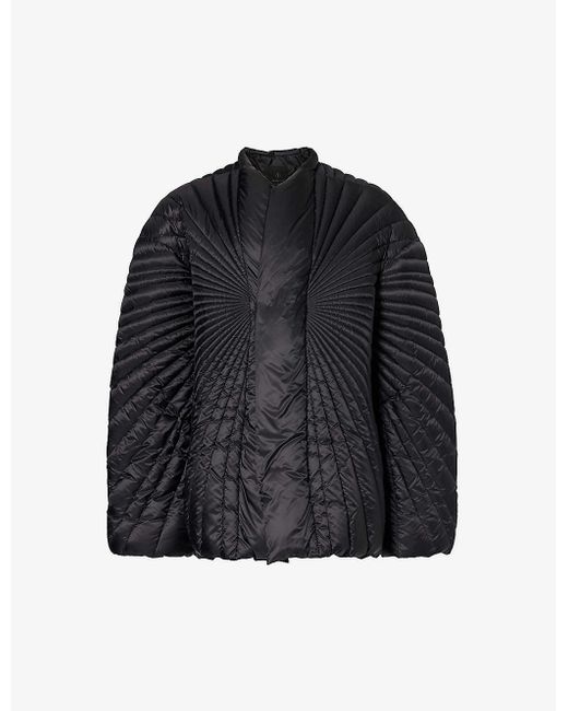 Rick Owens Blue X Moncler Radiance Relaxed-fit Shell-down Jacket for men
