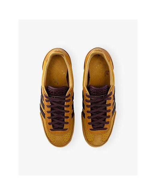 Adidas Yellow Japan Suede Trainers