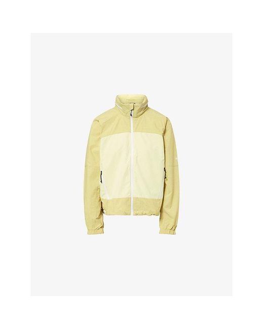 The North Face Yellow Hike Utility Zip-Up Shell Jacket