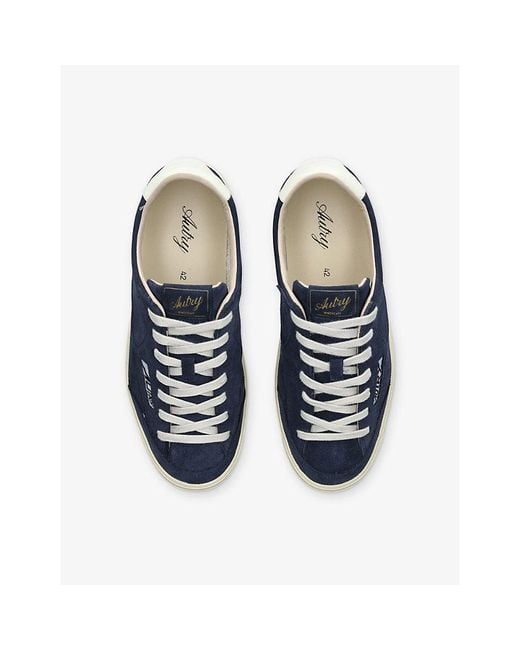 Autry Blue Windscape Suede Trainers for men