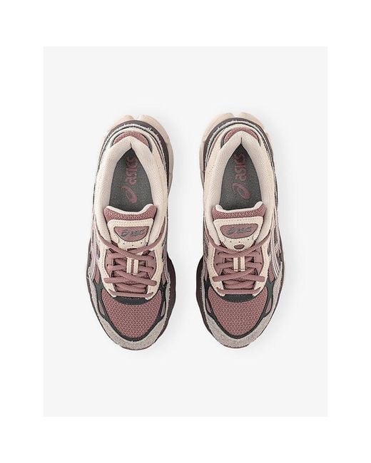 Asics Multicolor Gel-Nyc 2.0 Suede And Mesh Trainers for men