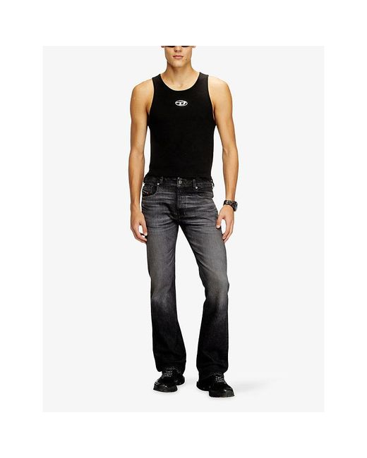 DIESEL Black 2007 Zatiny 09N48 Bootcut-Leg Denim Jeans for men