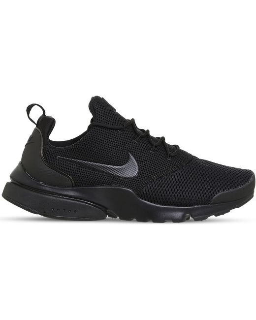 Nike Presto Fly Mesh Trainers in Black for Men | Lyst