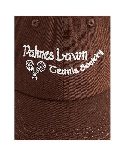 Palmes Brown Angels Six-Panel Cotton Baseball Cap for men