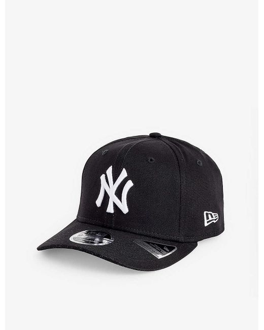 KTZ Black 9fifty La Dodgers World Series Brand-embroidered Stretch-cotton Cap for men
