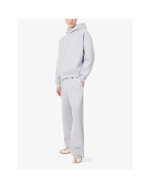 Seventh Purple V2 Dropped-Shoulder Cotton-Blend Hoody for men