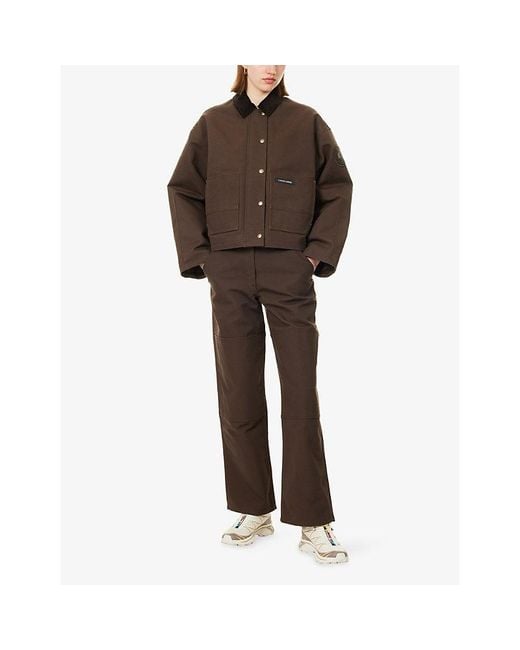 Canada Goose Brown Beaumont Workwear Cotton Jacket
