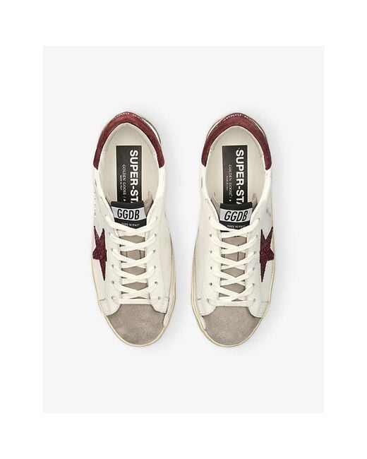 Golden Goose Deluxe Brand Natural Superstar 10360 Leather Low-Top Trainers