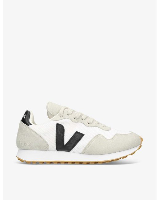 Veja White Women's Sdu Mesh And Vegan Suede Low-top Trainers