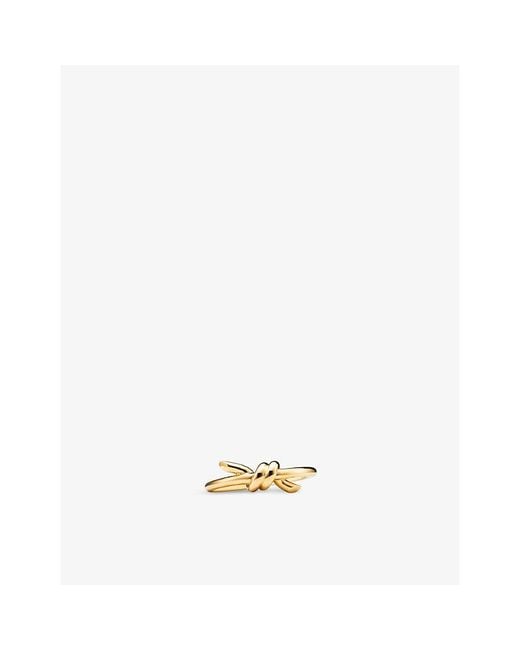 Tiffany & Co White Tiffany Knot 18Ct- Ring for men