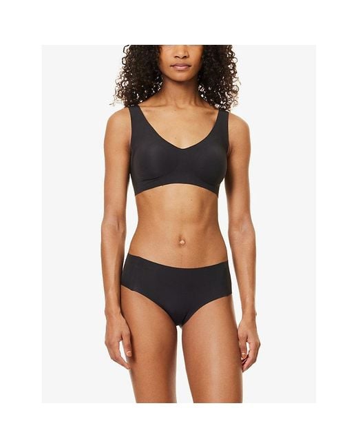 Sloggi Black Zero Feel 2.0 Stretch-Jersey Bralette