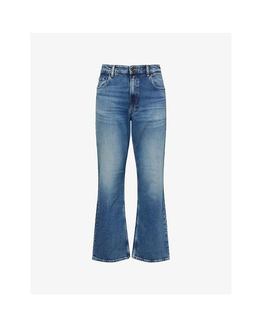 Replay Blue Cley Bootcut-Fit Denim Jeans for men