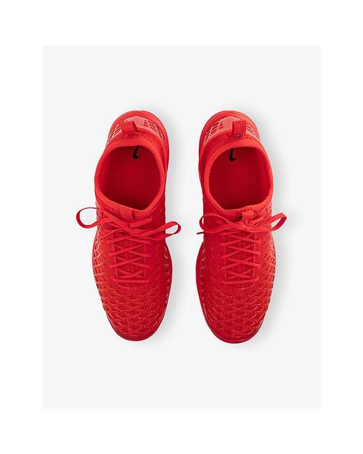 Nike Red Rejuven8 Run Mesh Trainers for men