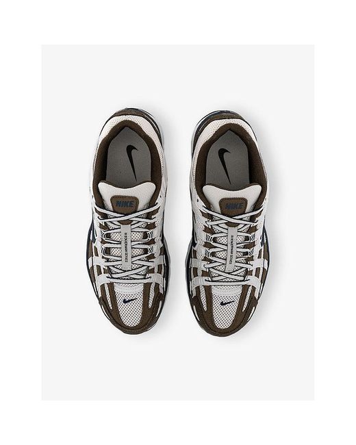 Nike White P-6000 Low-Top Woven Trainers for men