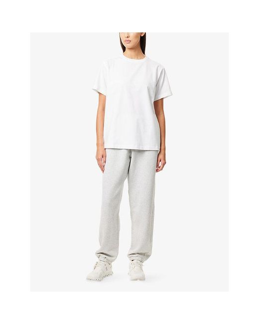 lululemon athletica White Scuba Oversized Cotton-Blend Jogging Bottoms