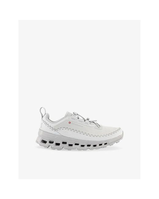 On Shoes White Cloudaway 2 Mesh Trainers for men