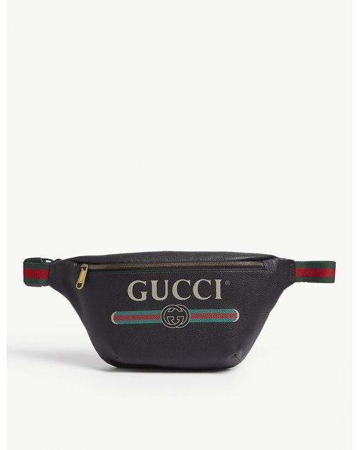 Gucci Black Vintage Logo Cross-body Bag for men