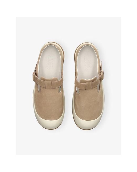Axel Arigato Natural Squish Suede Mules for men
