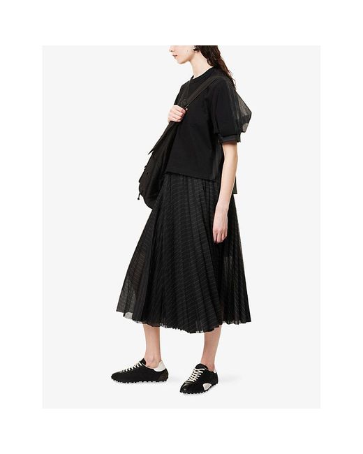 Sacai Black Womens Sacai