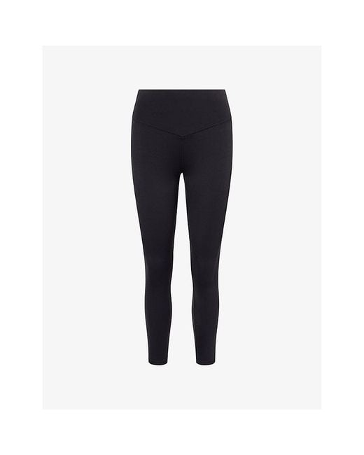 vuori Blue All The Form High-Rise Gym Leggings