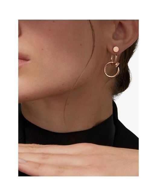 Cartier Pink Juste Un Clou 18Ct Rose- Earrings