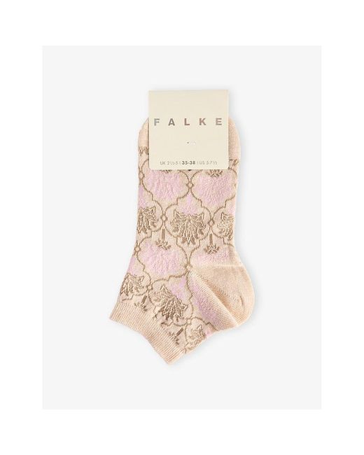 Falke Natural Cuban Retreat Knitted Trainer Socks