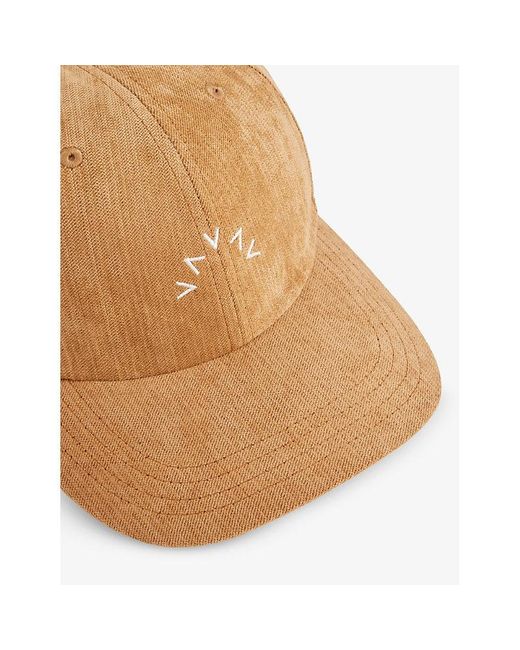 Varley Natural Franklin Brand-embroidered Woven Cap