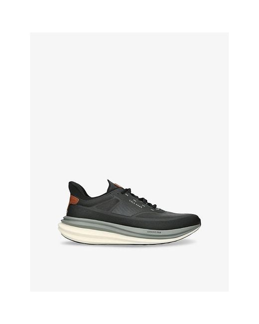 Cole Haan Black Øriginalgrand Quadstar Mesh Low-Top Trainers for men