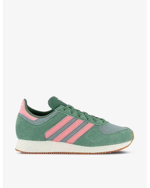 Adidas Green Atlanta Woven Low-top Trainers