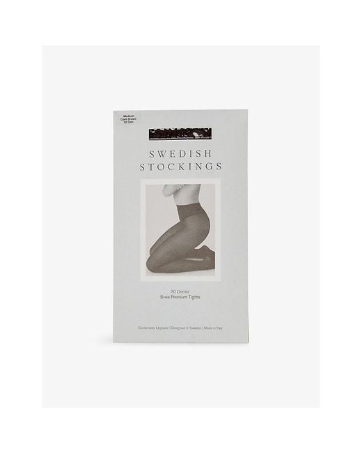 Swedish Stockings Gray Premium 20 Denier Tights