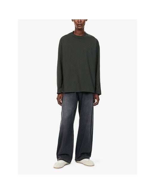 Seventh Black D7 Studio Cotton T-Shirt for men