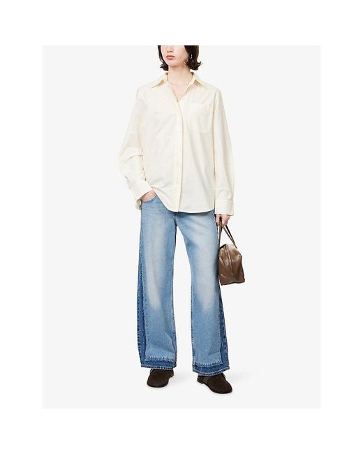 Levi's Blue Low Loose Decon Wide-Leg Demin Jeans